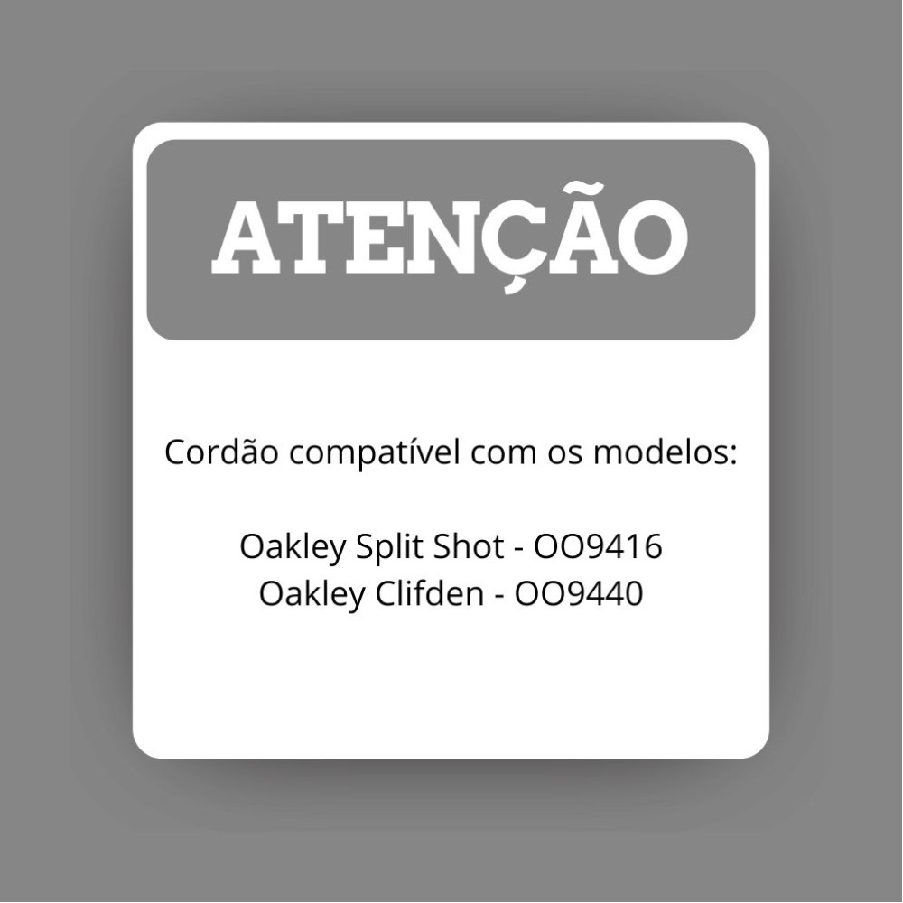 Cordão Oakley Leash Split Shot OO9416