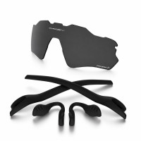 Kit Oakley Radar Ev Path Oo9208 - Lente Prizm Black Polarizado + Sock Kit Preto