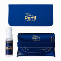 Kit limpa lentes - Spray + Flanela + Estojo Organizador