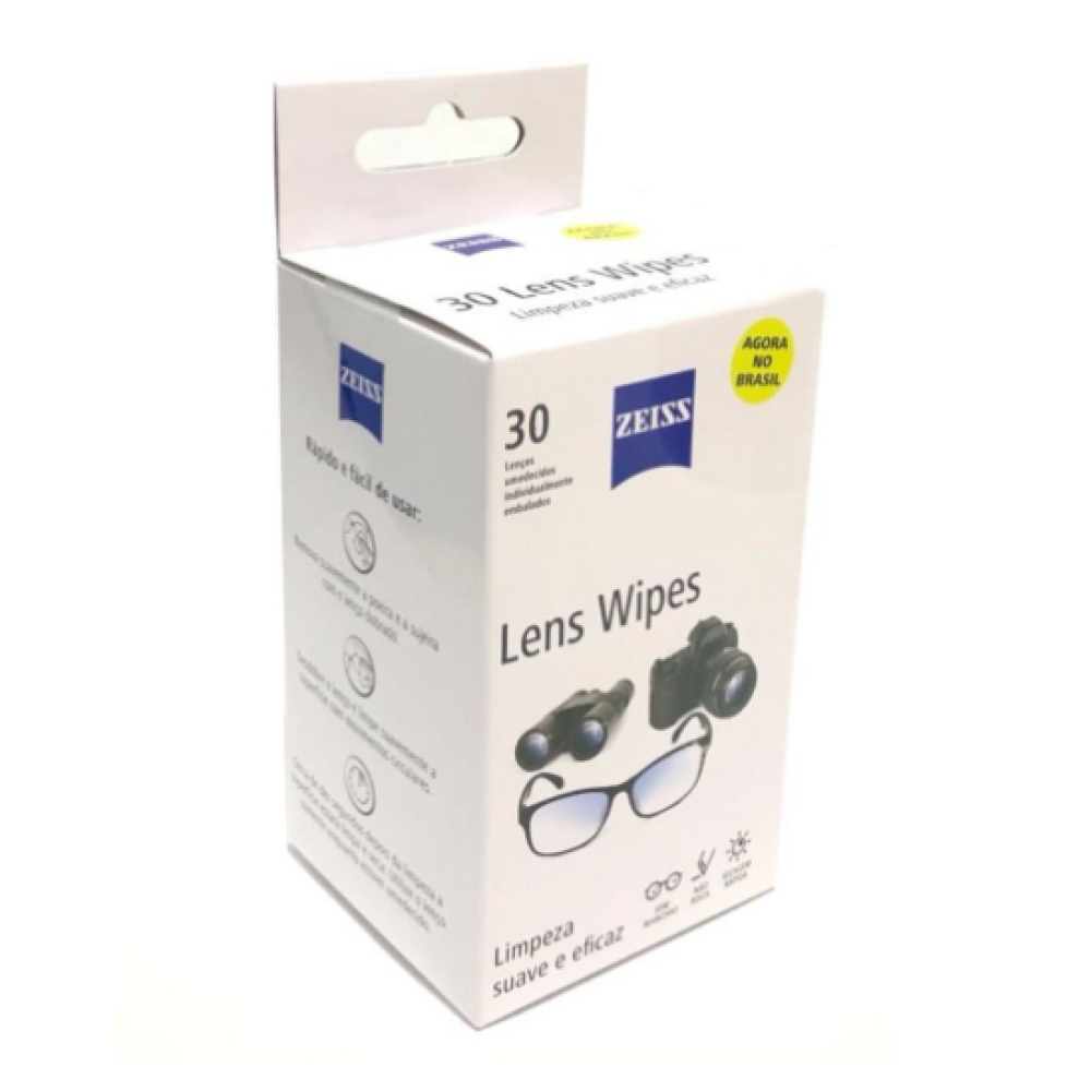 Lenços Limpa Lentes Zeiss Lens Wipes