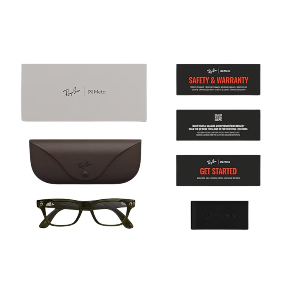 Ray Ban Meta Blayzer Optics RW 7001 8530 54 - Meta IA
