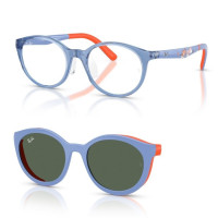 Armação e Clip On Ray Ban Junior RB 1625D 7510 - 7510/71 47 - Coleção Asiática - Zootopia Armação e Clip On Ray Ban Junior RB 1625D 7510 - 7510/71 47 - Coleção Asiática - Zootopia
