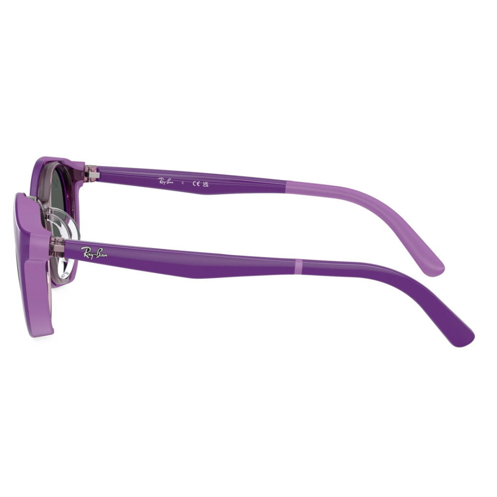 Armação e Clip On Ray Ban Junior RB 1625D 3909 - 3909/87 47 - Coleção Asiática - Zootopia
