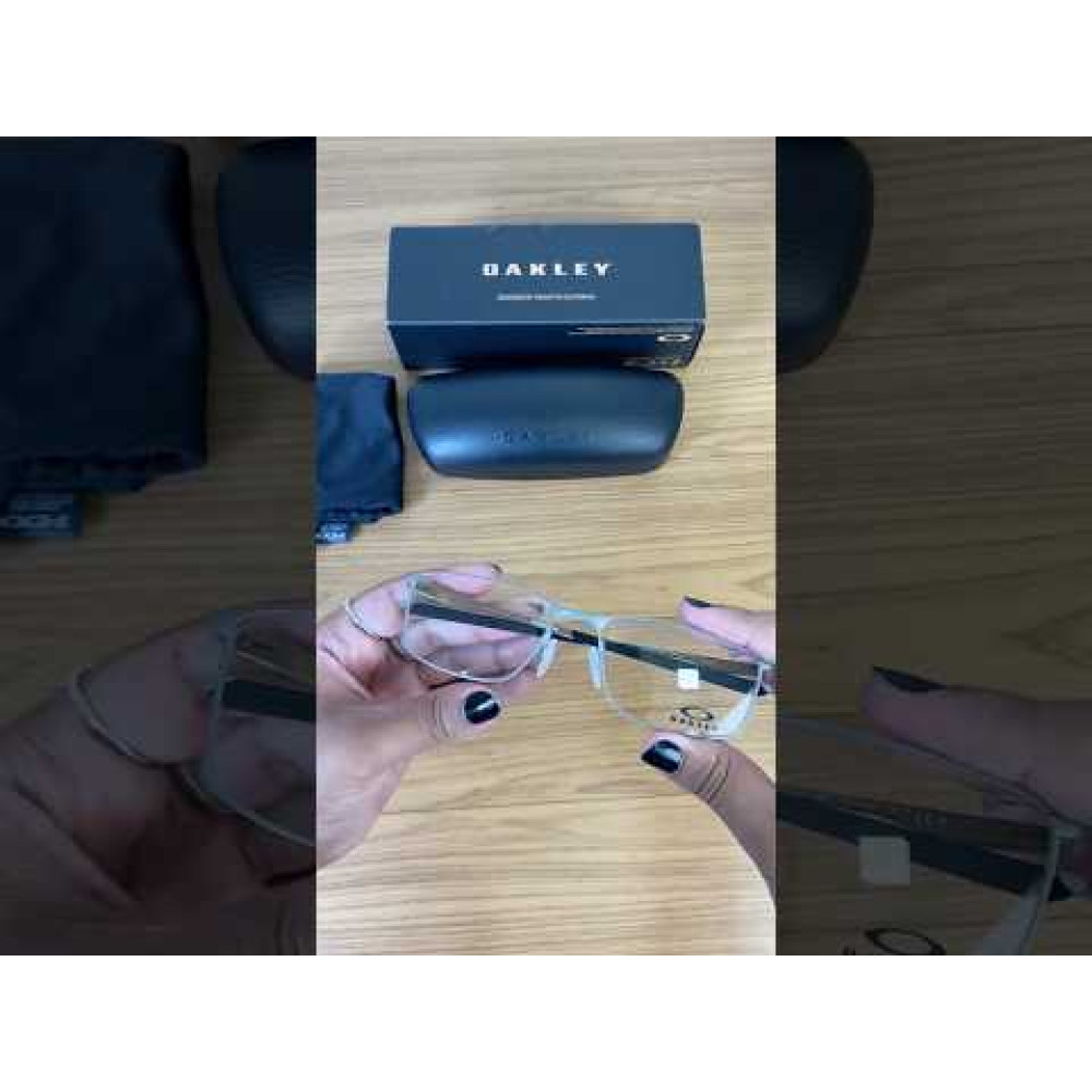 Oakley Socket 5.0 OX3217 1855 55  Titanium - Alloy Collection