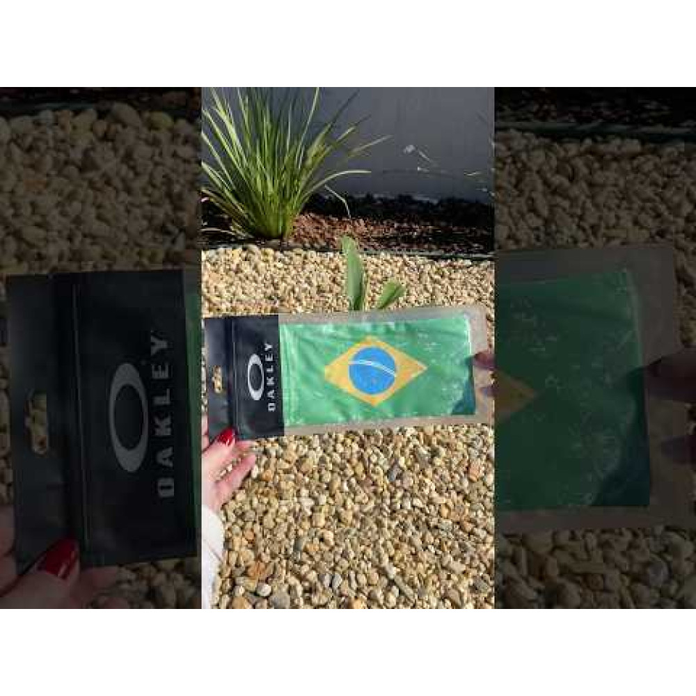 Saquinho de Microfibra Oakley Brasil Microbag