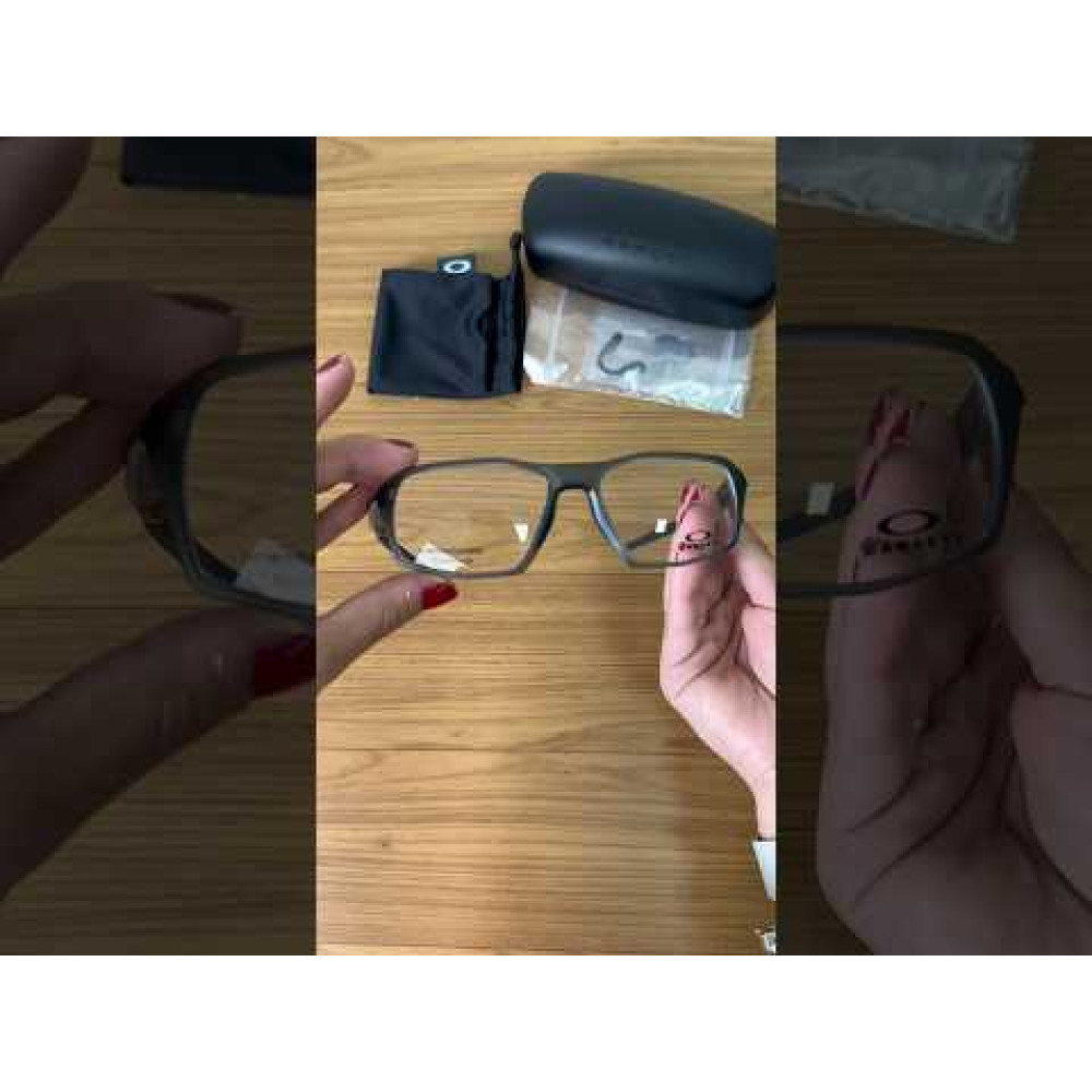 Oakley Tensile Titanium OX8170 0256 56 Satin Grey Smoke