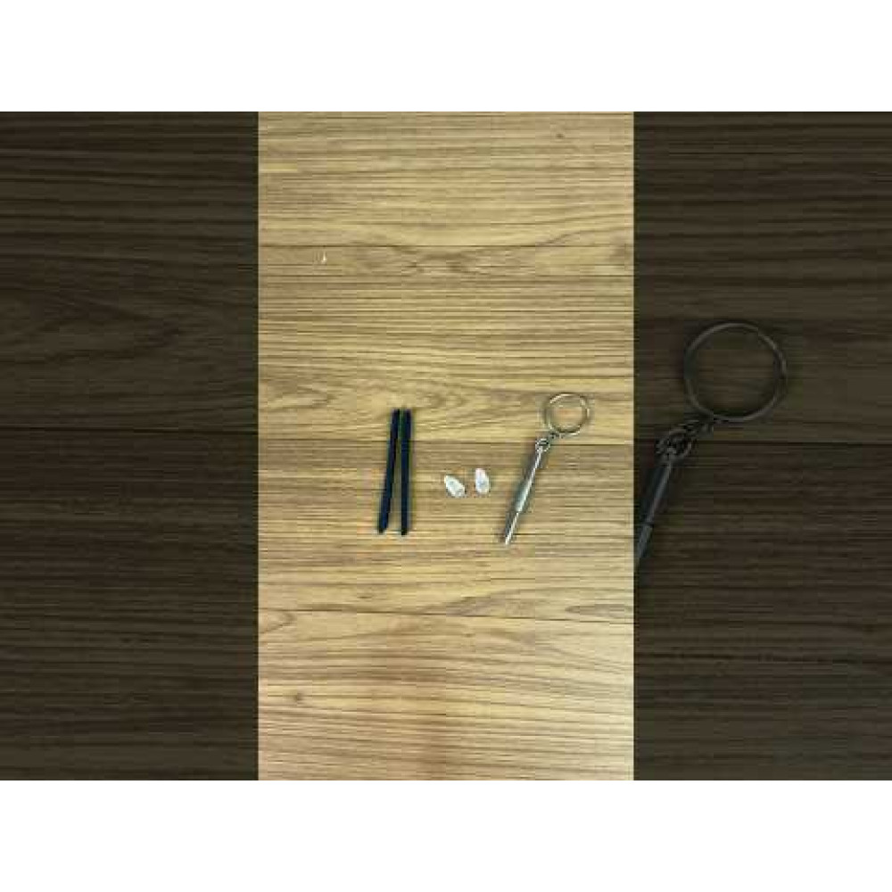 Kit Plaquetas + Chave de ajuste e Borracha da haste Oakley Socket OX3217 55/ OX3218 54